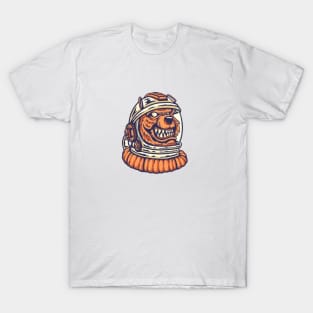 "Wild Astronaut" Logo Design T-Shirt